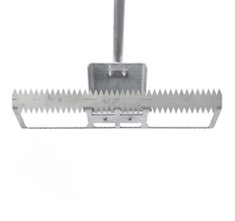 HydroPro Super Scraper — 20-inch stainless steel lute for clay court maintenance